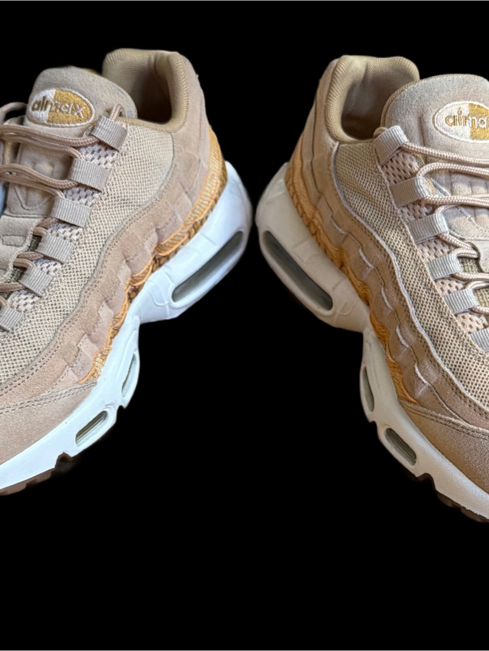 Nike Men's Air Max 95 in Vachetta Tan and Brown size 10.5 - Picture 5 of 15